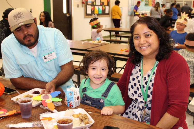 at our Thanksgiving lunch