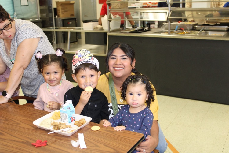 at our Thanksgiving lunch