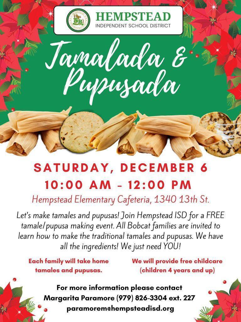 Tamales and Pupusada!