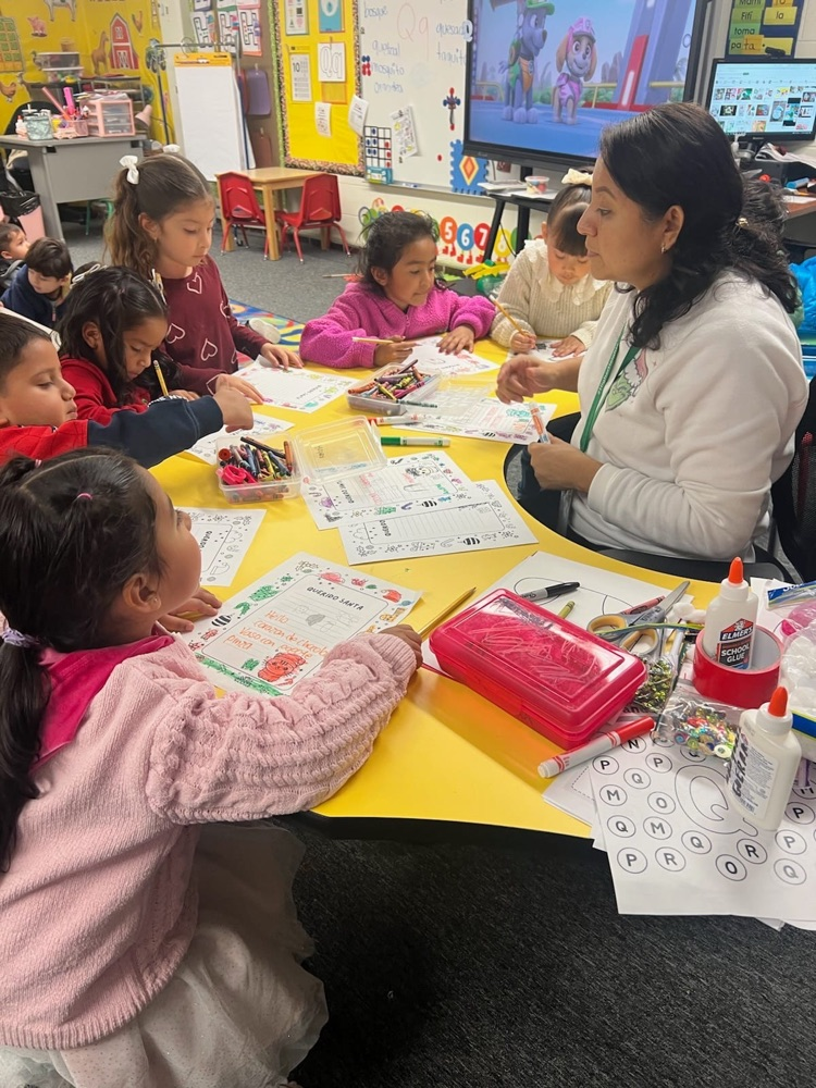 making their letters
