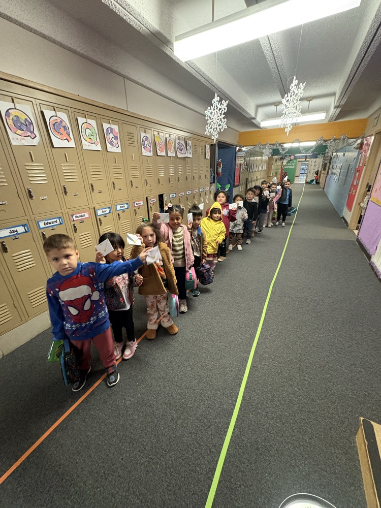 mailing their letter