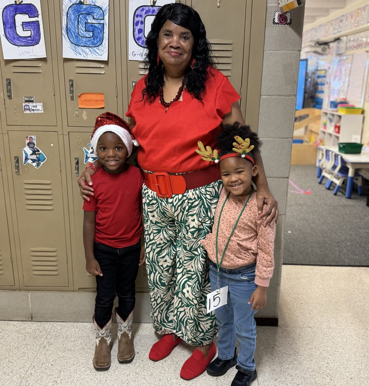 students in elf outfits 