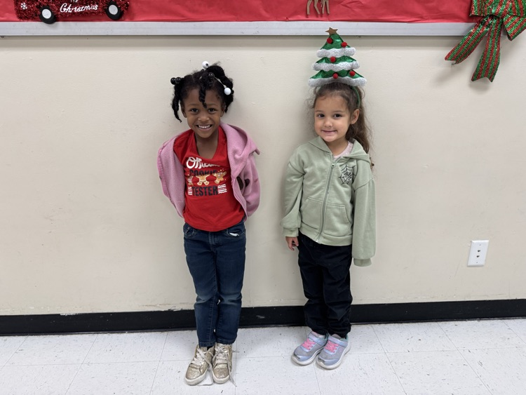 students in holiday shirts