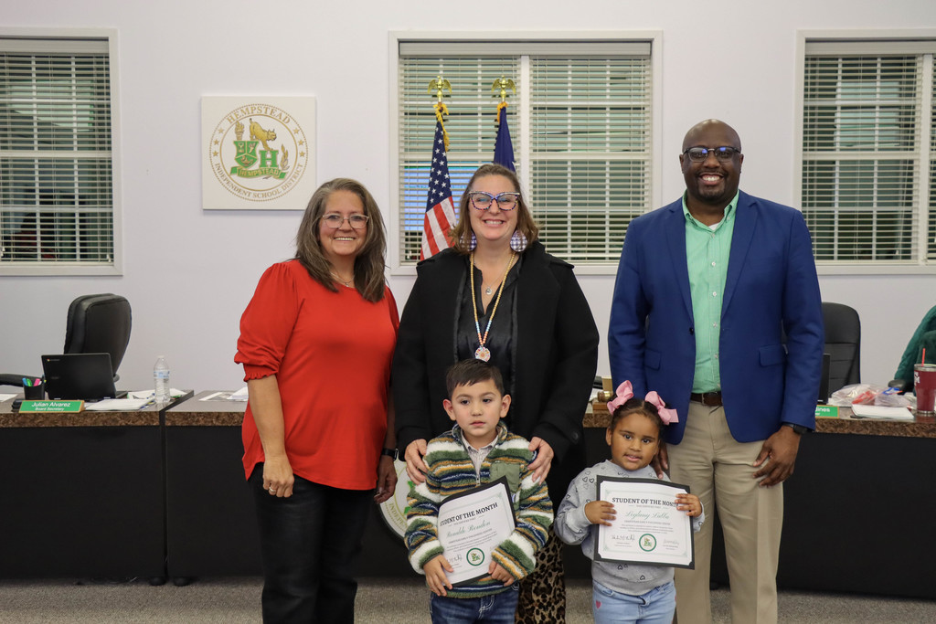 Board Meeting Student Photo