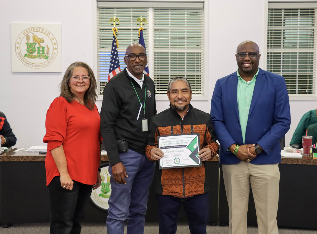 Board Photo with Staff