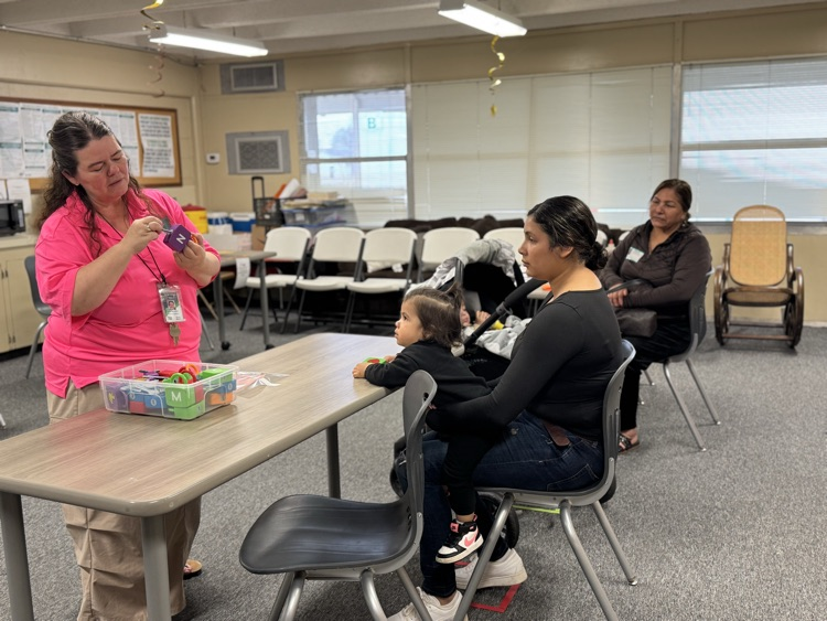 parents at the information meeting