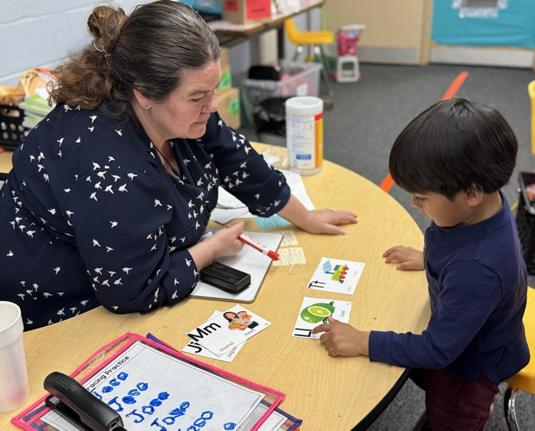 students in small group