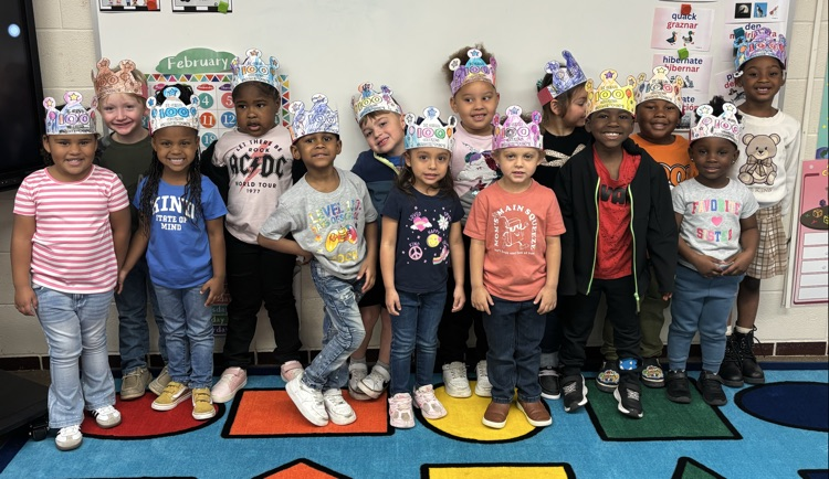 dressed in 100th day clothes