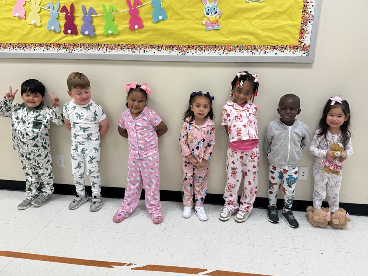 students in pajamas