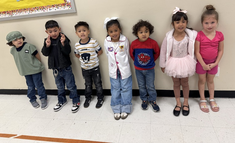 students dressed up as what they want to be