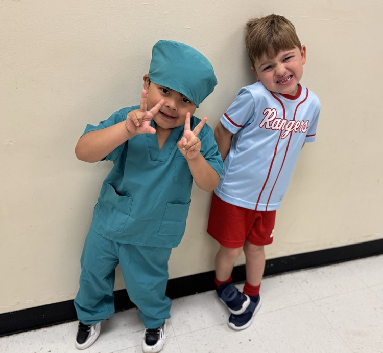 students dressed up as what they want to be