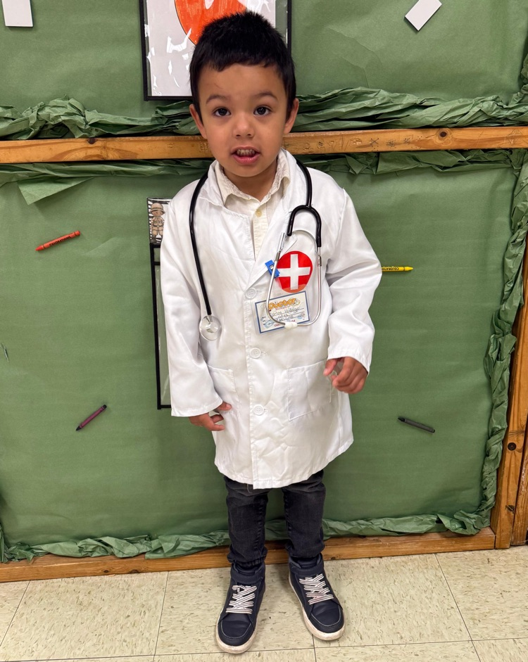 students dressed up as what they want to be