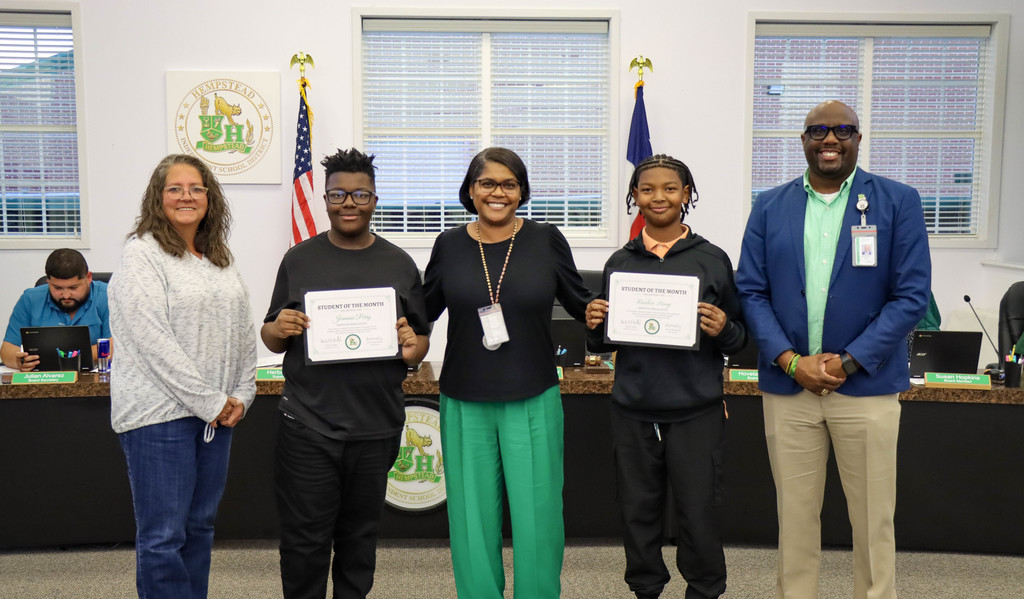 Students of the Month