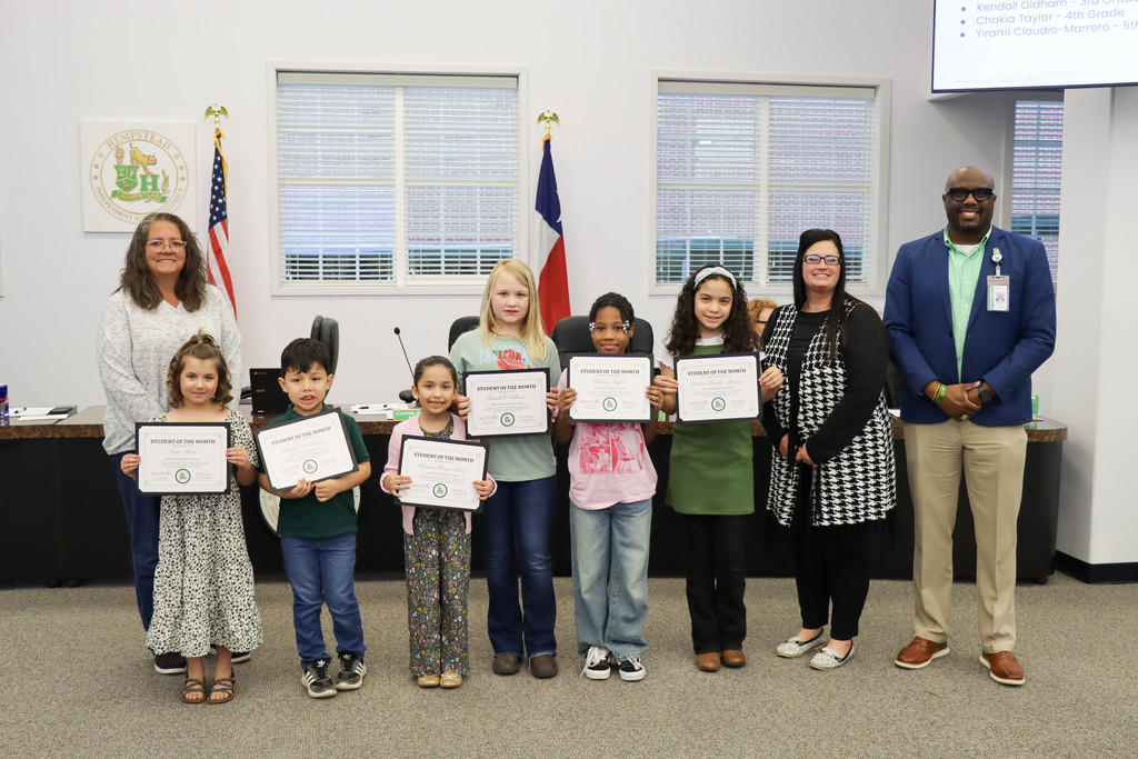 Students of the Month