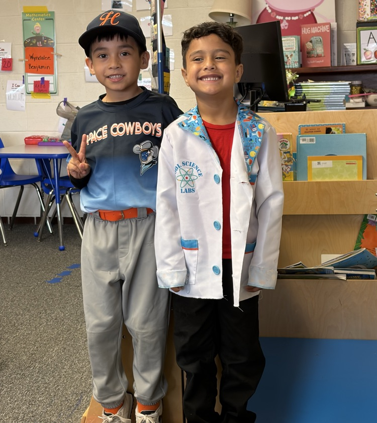 students dressed up as what they want to be