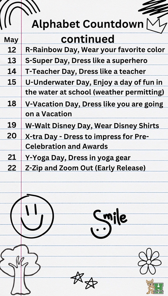 abc countdown flyer