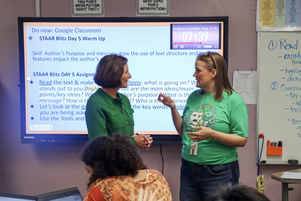 Senator Kolkhorst Visit