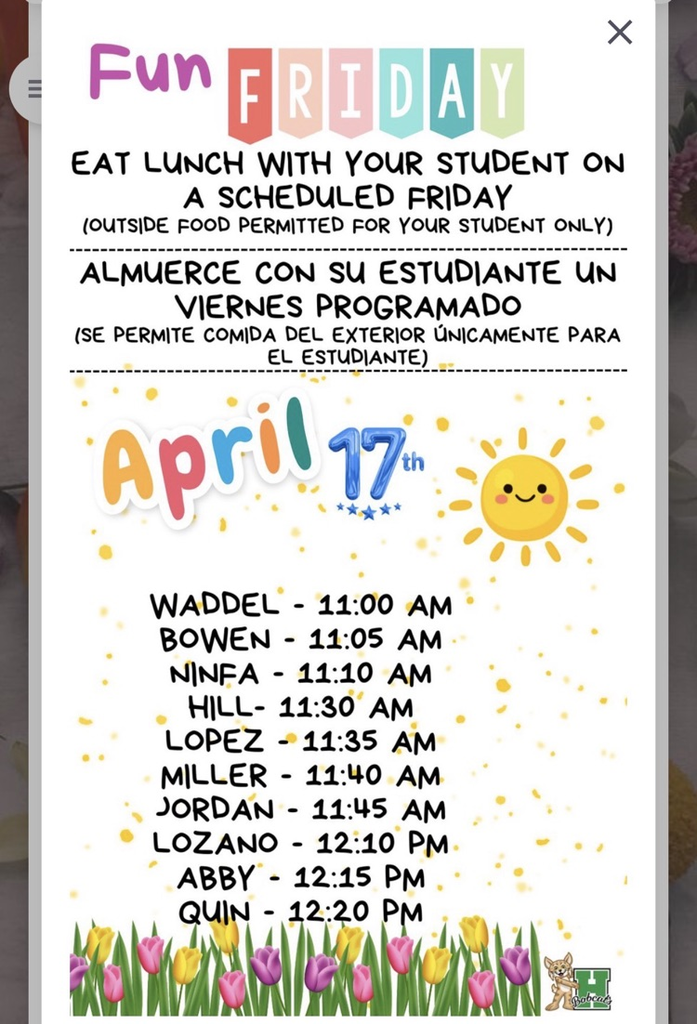 lunch flyer