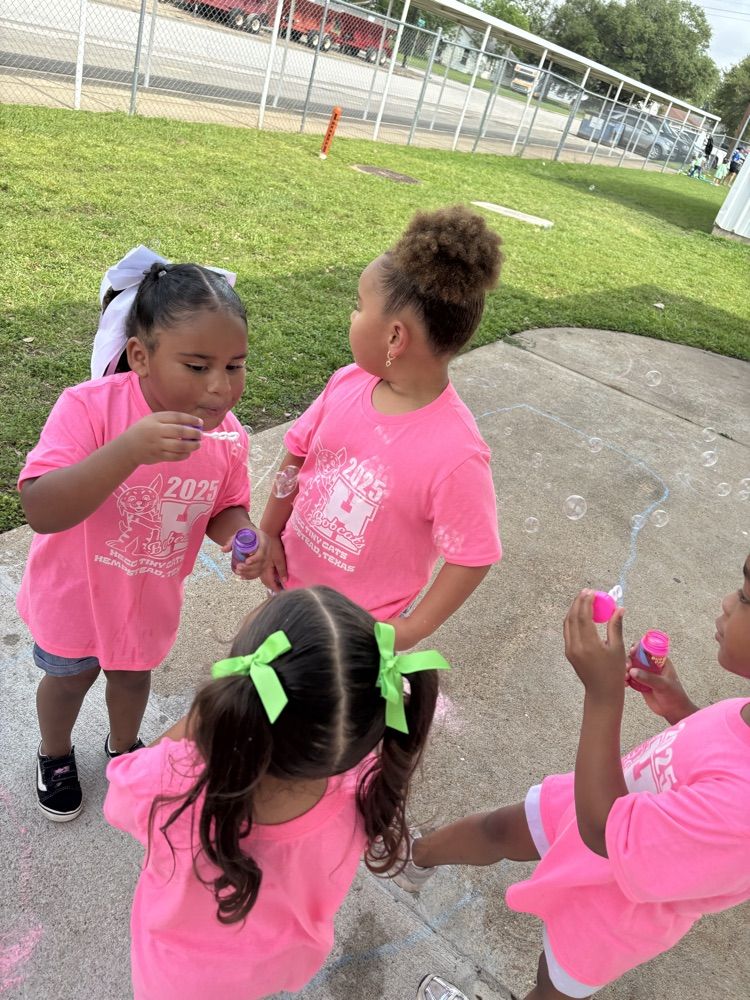 students at field day