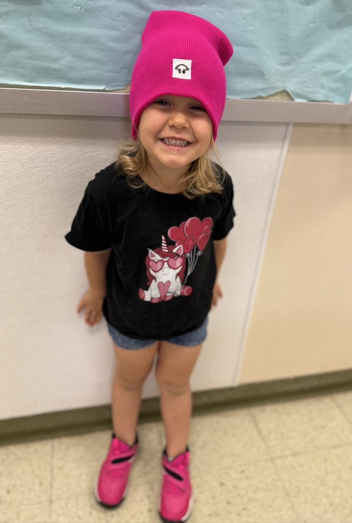 students in hat