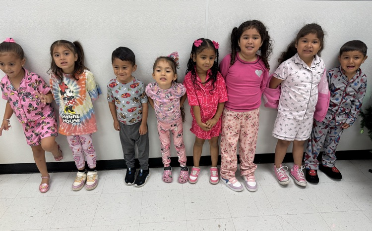 students in pajamas