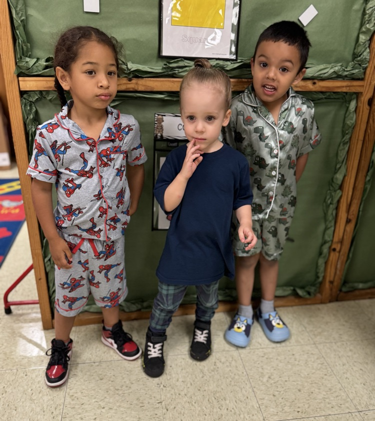 students in pajamas