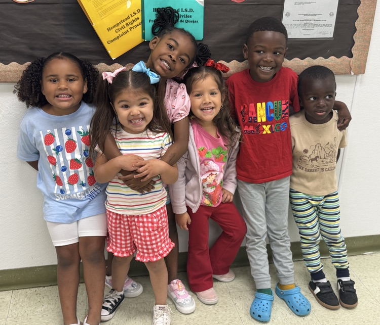 students in mismatched clothes