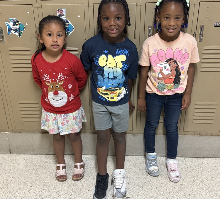 students in mismatched clothes