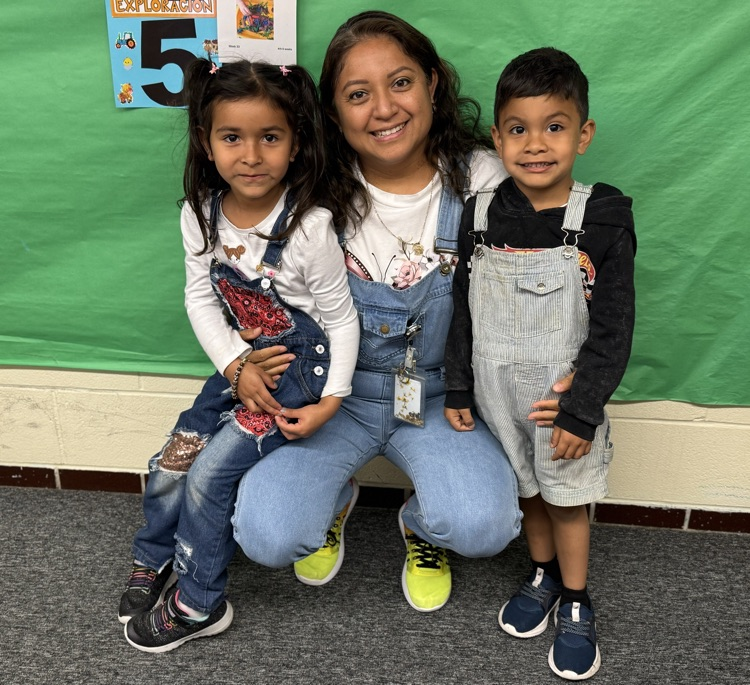 students in overalls