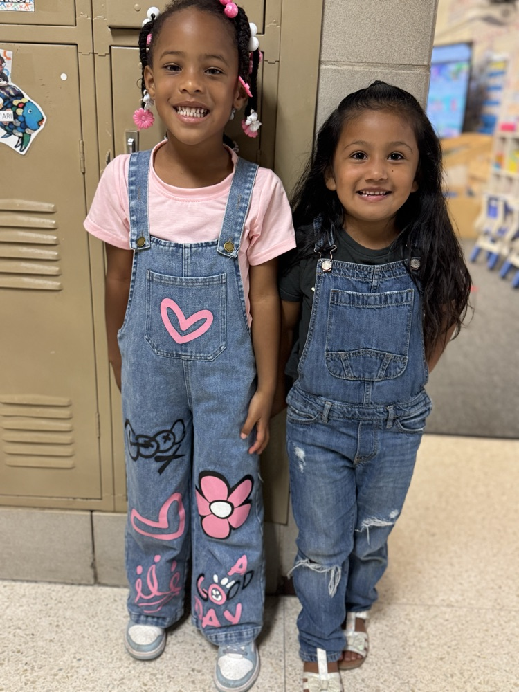 students in overalls