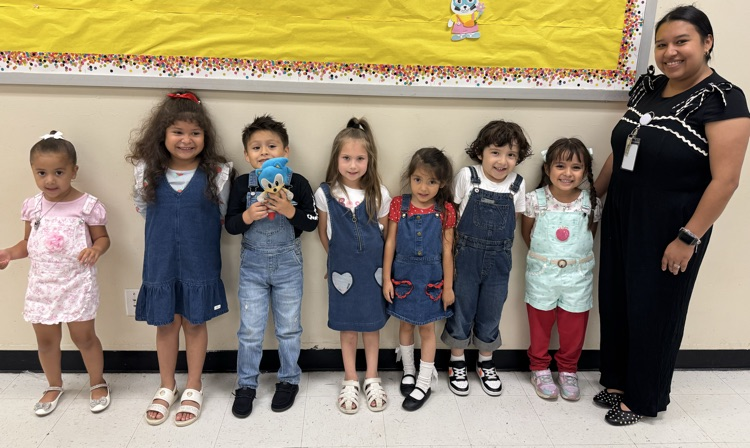 students in overalls