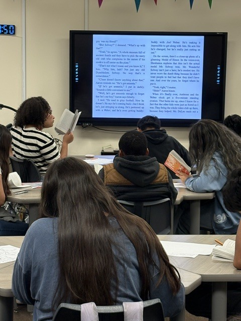 Students Reading