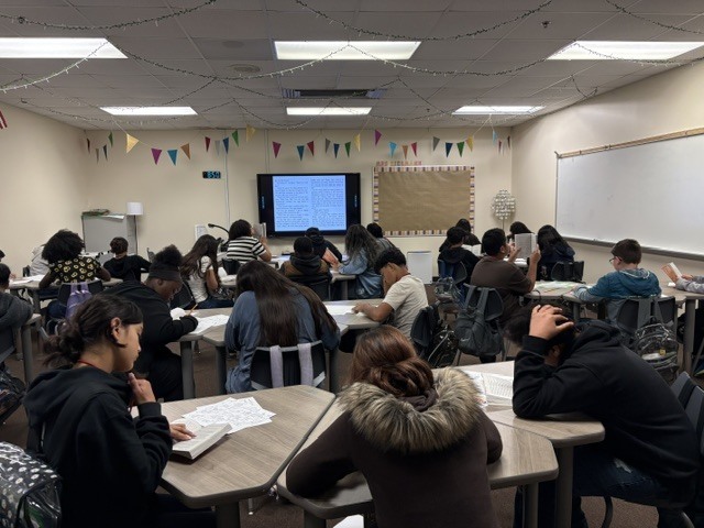 Students Reading