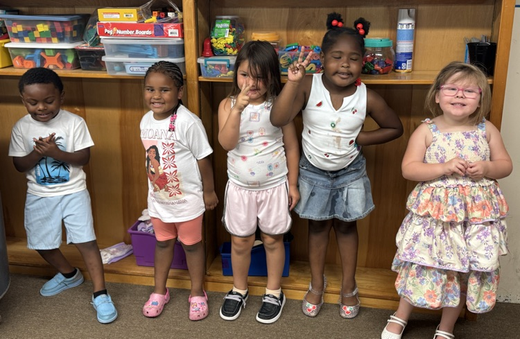 students dressed as going on vacation