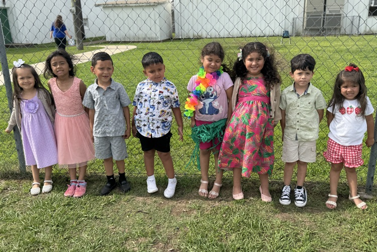 students dressed as going on vacation