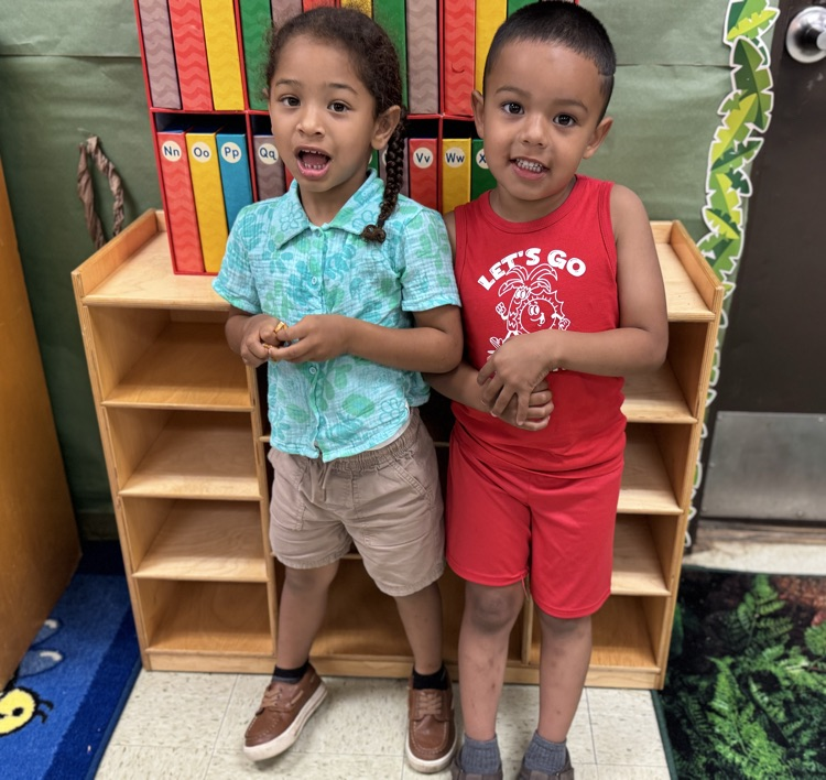 students dressed as going on vacation