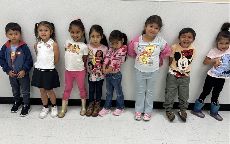 students wearing Disney