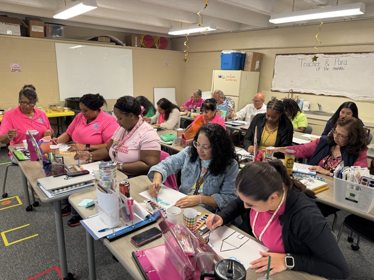 teachers painting