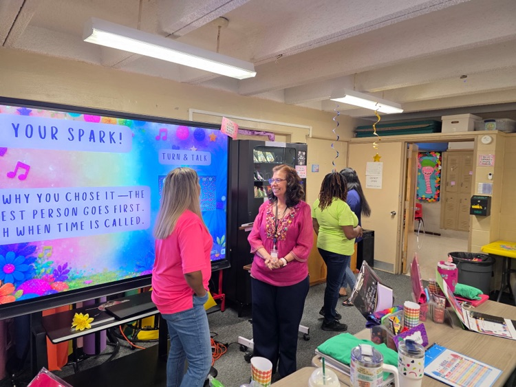 teachers doing activity 