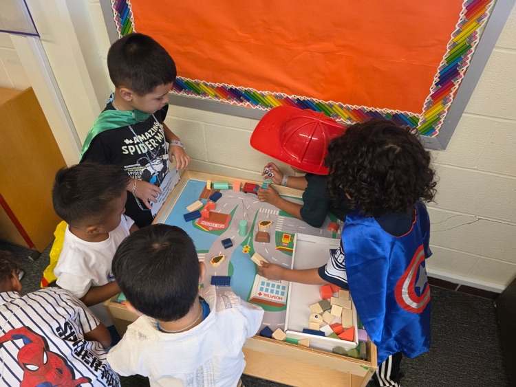 students making playdo