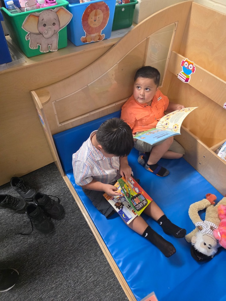 students playing