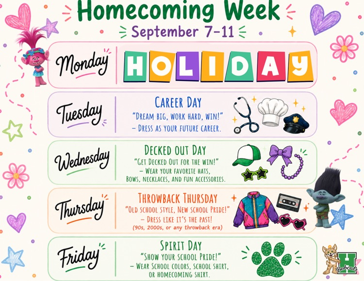 homecoming flyer