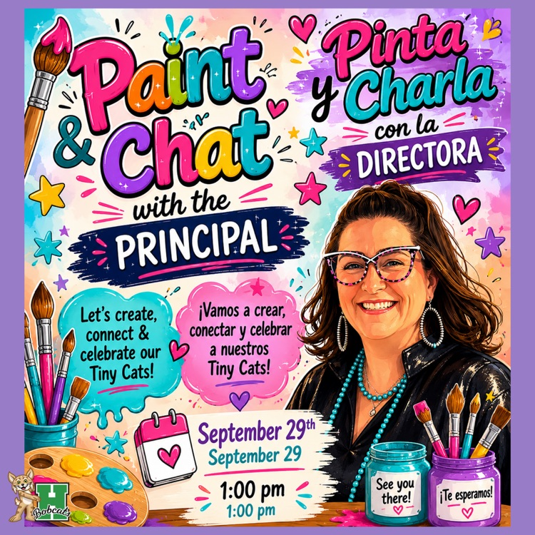 paint and chat flyer