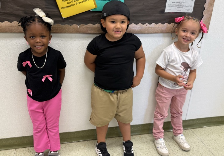 students wearing hats