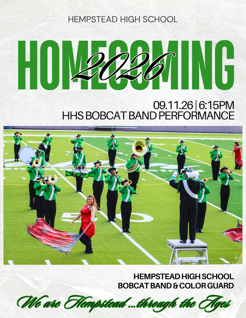 HHS Bobcat Band Homecoming Performance 6:15 pm