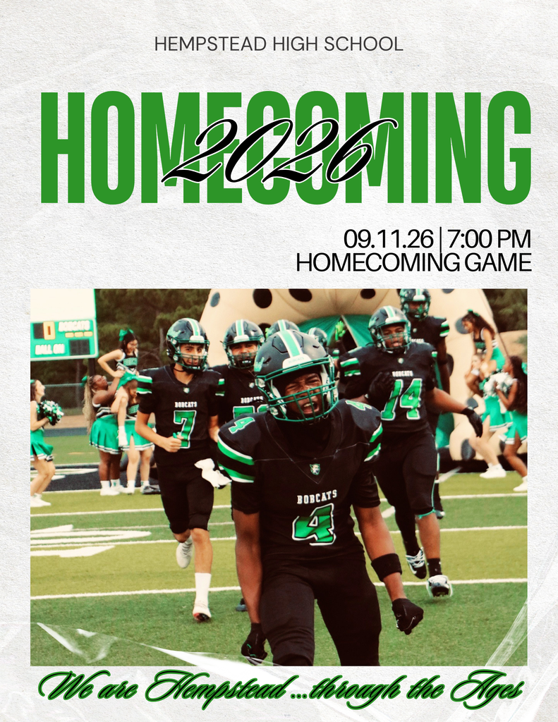 Hempstead Homecoming Game tonight at 7 p.m.