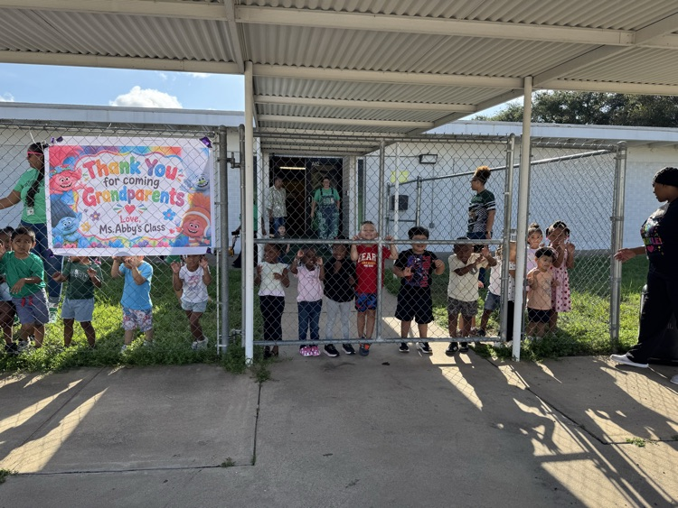 students at parade