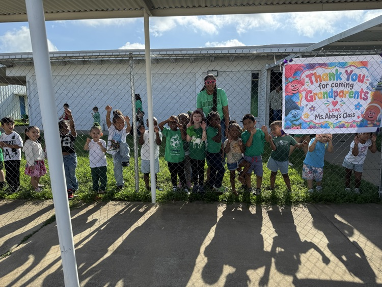 students at parade