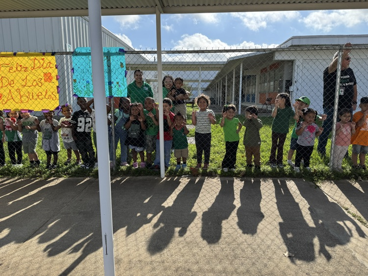 students at parade