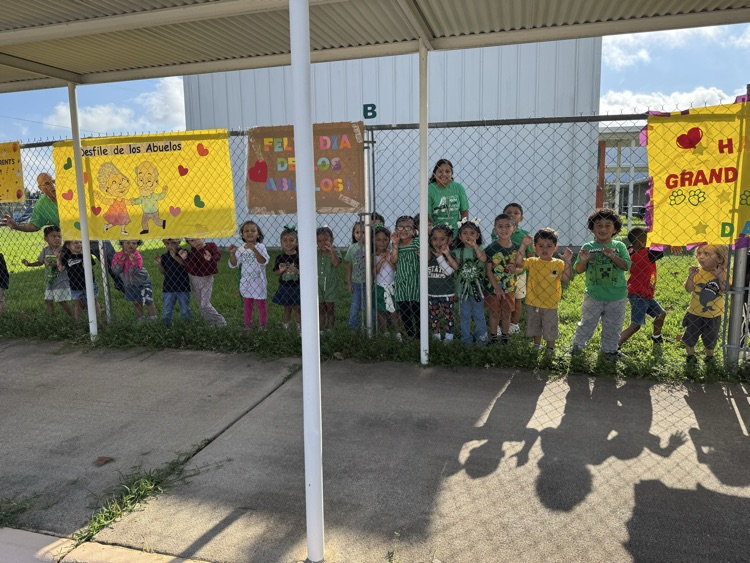 students at parade